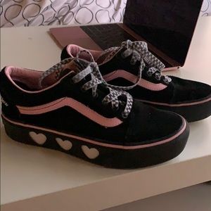 Vans x Lazy oaf Old School Platform Shoes